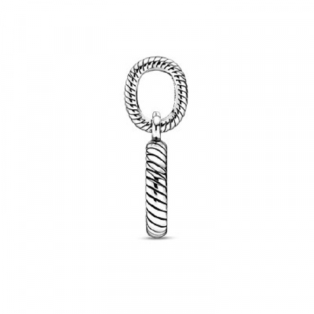 Talisman Argint 925, Charm compatibil Pandora – Hearth, Bijuterii Nadiela [1]