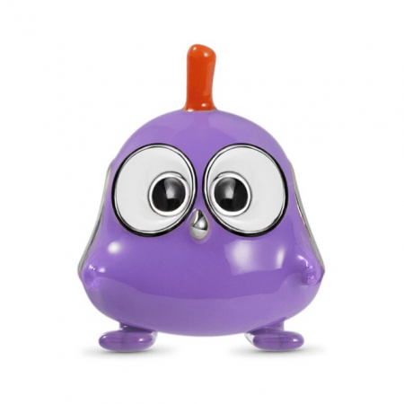 Talismane cu animale - Talisman Argint 925, Charm compatibil Pandora – Purple Angry Birds, Bijuterii Nadiela