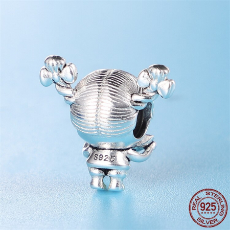 Talisman Argint 925, Charm compatibil Pandora – Fetita cu pepene, Bijuterii Nadiela [3]