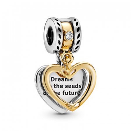 Talismane placate cu Aur - Talisman Argint 925, Charm compatibil Pandora – Seads of future, Bijuterii Nadiela