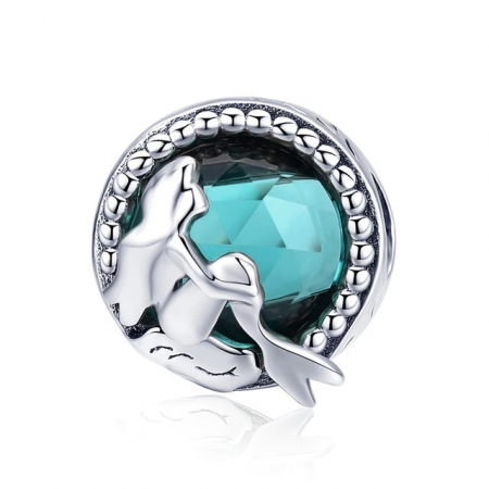 Talismane cu animale - Talisman Argint 925, Charm compatibil Pandora – Princess of the Sea, Bijuterii Nadiela