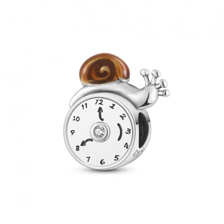 Talismane cu animale - Talisman Argint 925, Charm compatibil Pandora – Enjoy the moment, Bijuterii Nadiela