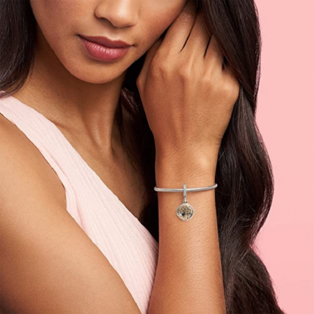 Talisman Argint 925, Charm compatibil Pandora – Family roots, Bijuterii Nadiela [4]