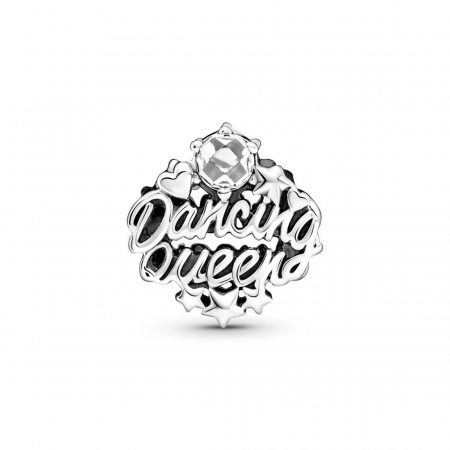 Talismane cu zirconiu - Talisman Argint 925, Charm compatibil Pandora – Dancing Queen , Bijuterii Nadiela