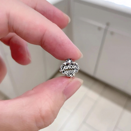 Talisman Argint 925, Charm compatibil Pandora – Dancing Queen , Bijuterii Nadiela [4]