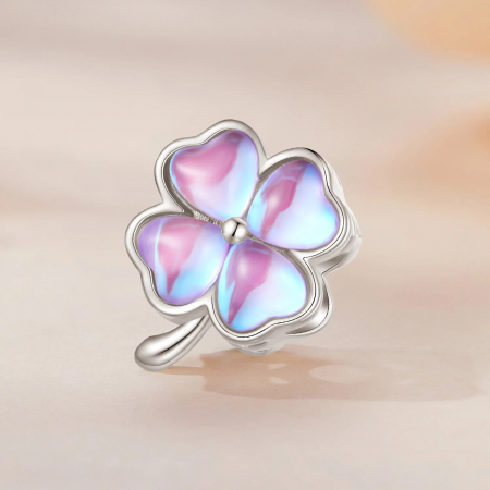 Talisman Argint 925, compatibil Pandora – Rainbow Clover [5]