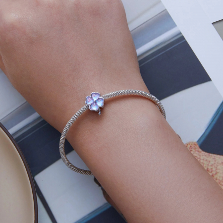 Talisman Argint 925, compatibil Pandora – Rainbow Clover [2]