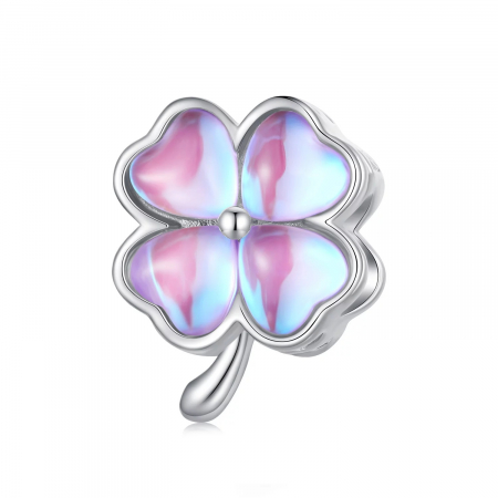 Talismane cu zirconiu - Talisman Argint 925, compatibil Pandora – Rainbow Clover