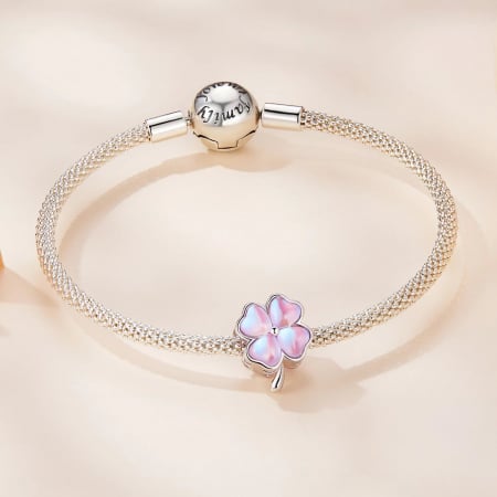 Talisman Argint 925, compatibil Pandora – Rainbow Clover [3]