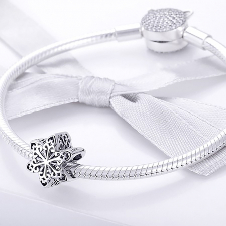 Bijuterii Nadiela Talisman Argint 925, compatibil Pandora – Fulg de zapada [1]