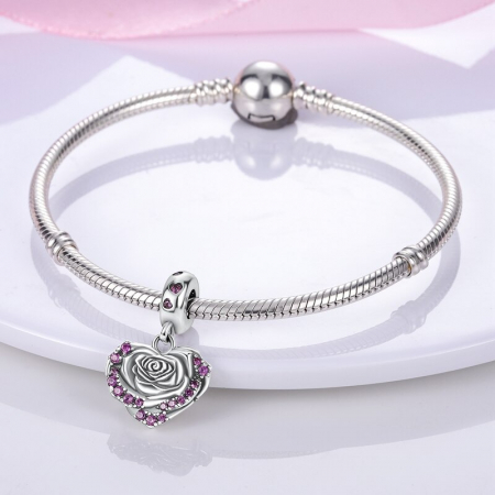 Talisman Argint 925, Charm compatibil Pandora – Declaratie de dragoste, Bijuterii Nadiela [1]