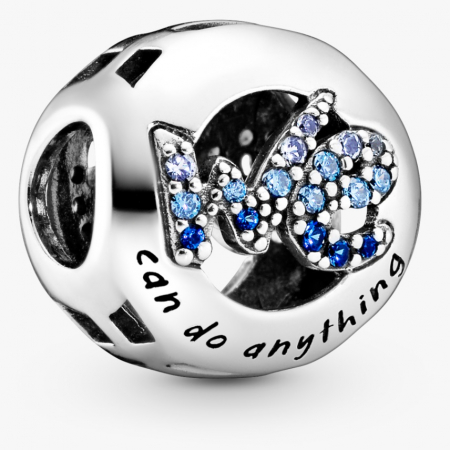Talismane - Talisman Argint 925, Charm compatibil Pandora – Impossible is Nothing, Bijuterii Nadiela