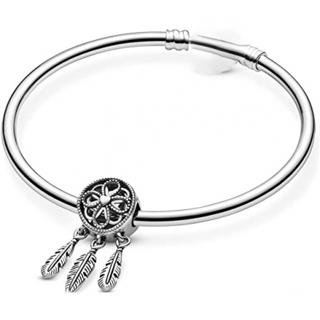 Talisman Argint 925, Charm compatibil Pandora – Spiritual Dreamcatcher, Bijuterii Nadiela [2]