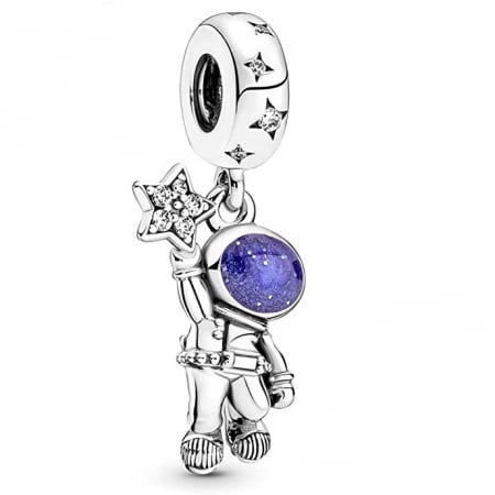 Talisman Argint 925, Charm compatibil Pandora – To The Moon and Back, Bijuterii Nadiela