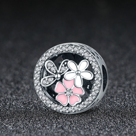 Talisman Argint 925, Charm compatibil Pandora – Primavara, Bijuterii Nadiela [1]