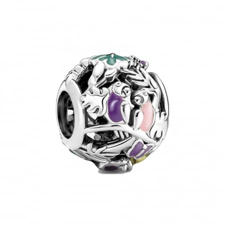 Talismane cu animale - Talisman Argint 925, Charm compatibil Pandora – Beauty of colours, Bijuterii Nadiela