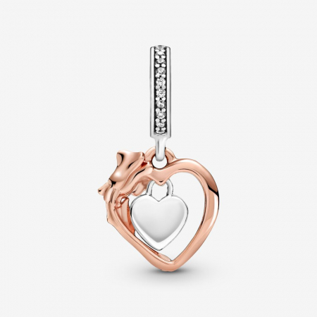 Talisman Argint 925, Charm compatibil Pandora – Forever love, Bijuterii Nadiela [3]