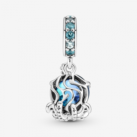 Talisman Argint 925, Charm compatibil Pandora – Ocean Octopus, Bijuterii Nadiela [4]