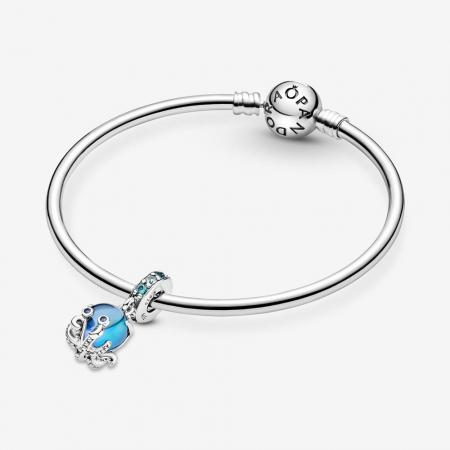 Talisman Argint 925, Charm compatibil Pandora – Ocean Octopus, Bijuterii Nadiela [2]