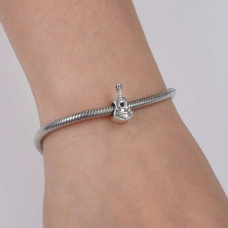 Talisman Argint 925, Charm compatibil Pandora – Rockstar music, Bijuterii Nadiela [2]