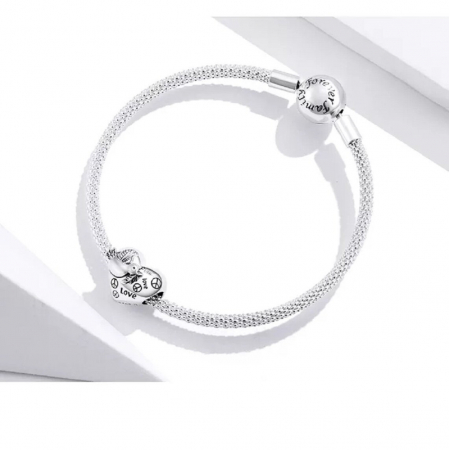 Talisman Argint 925, Charm compatibil Pandora – Simbolul pacii, Bijuterii Nadiela [1]
