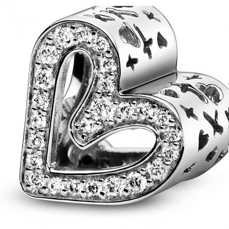 Talismane - Talisman Argint 925, Charm compatibil Pandora – Sweet heart for you, Bijuterii Nadiela