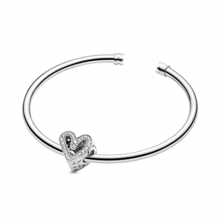 Talisman Argint 925, Charm compatibil Pandora – Sweet heart for you, Bijuterii Nadiela [3]