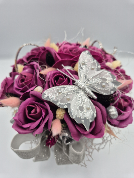 Aranjament Grey Roses [2]