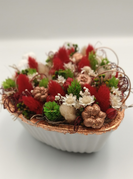 Aranjament inimă roșu [2]