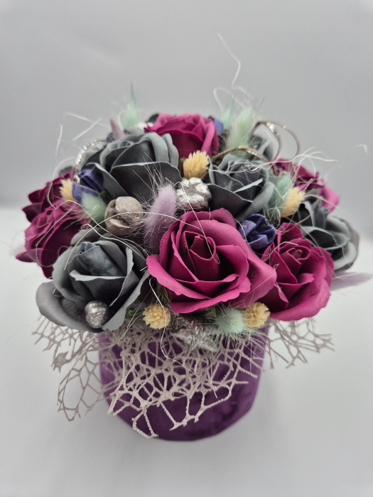 Aranjament Purple Roses [2]
