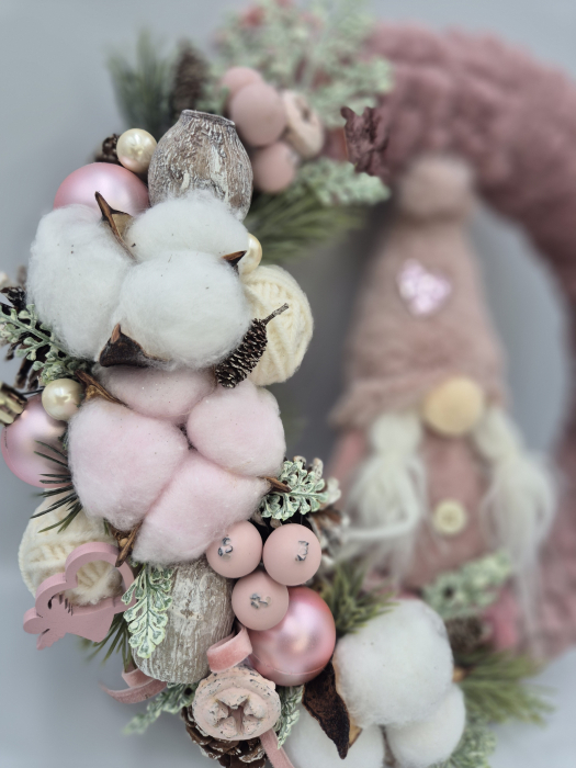 Coroniță Gnom roz [3]