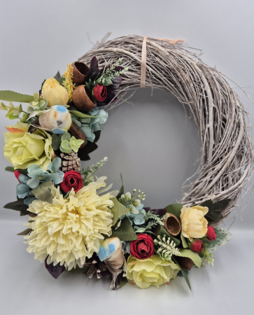 HAND-MADE - Coroniță Păsări în Culori