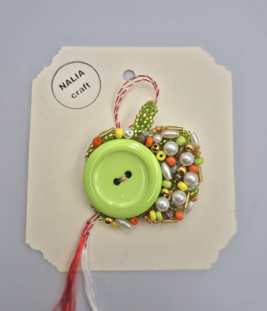 MĂRȚIȘOARE - BROȘĂ MĂRȚIȘOR MĂR LIME