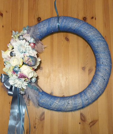 HAND-MADE - Coroniță Blue River