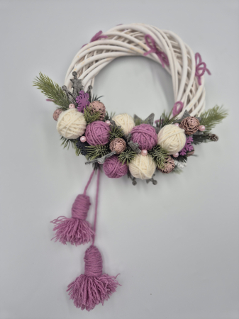 DECORAȚIUNI CRĂCIUN - Coroniță Ciucuri