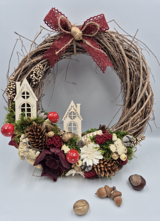 HAND-MADE - Coroniță Ciupercuțe