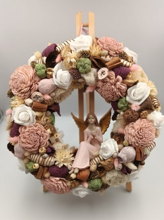 HAND-MADE - Coroniță Pink Angel