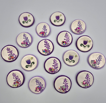 MĂRȚIȘOR BROȘĂ LUT LALEA MOV [1]