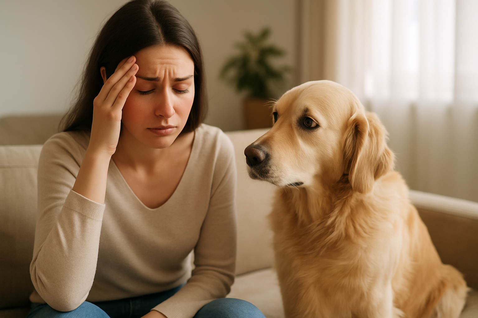 Câinii și empatia față de oameni: Cum simt stresul stăpânilor lor