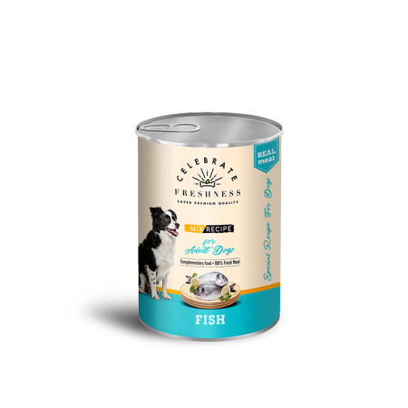 PRODUSE - CELEBRATE Freshness Dog Adult cu Peste in Jeleu 400g