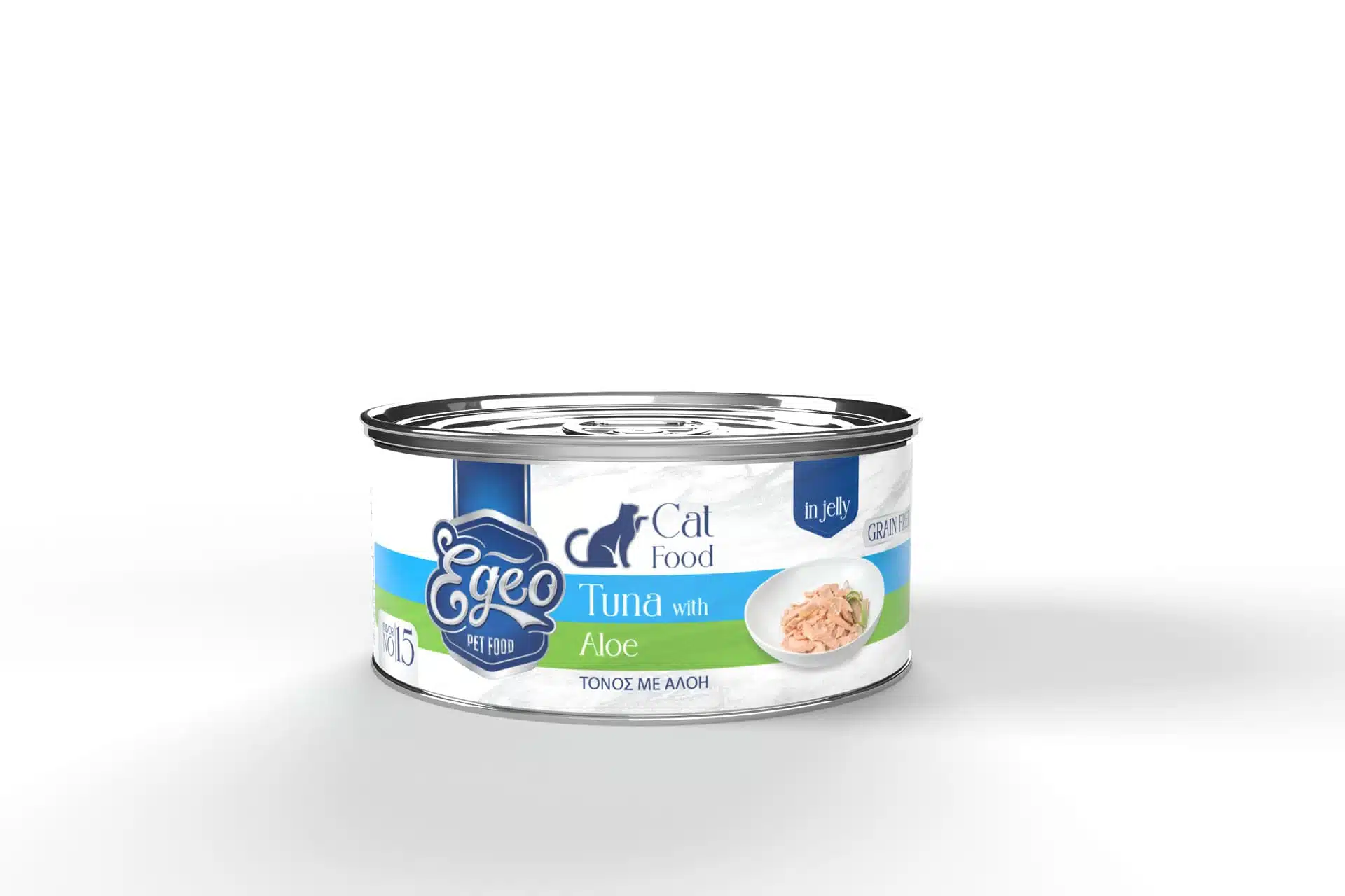 Hrana umeda - EGEO CATADULT TUNA WITH ALOE JELLY - GRAIN FREE 85GR