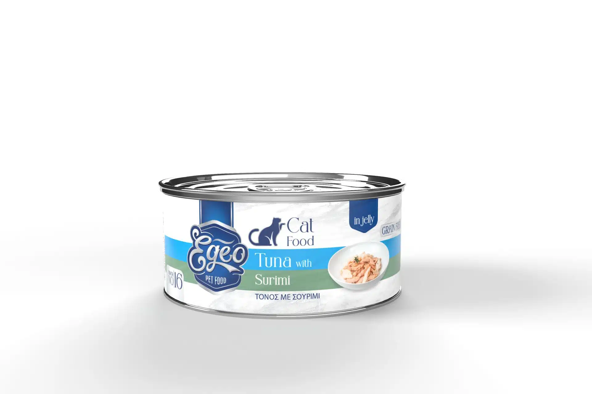 Hrana umeda - EGEO CATADULT TUNA WITH SURIMI JELLY - GRAIN FREE 85GR