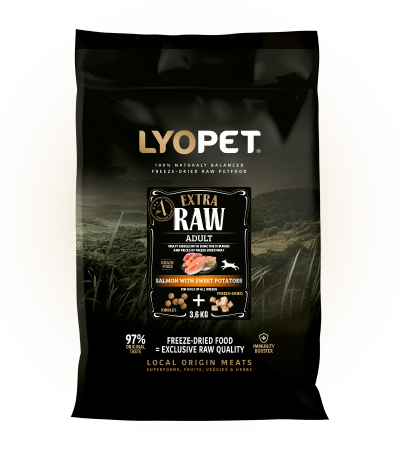 LYOPET - Extra Raw Somon fără Cereale