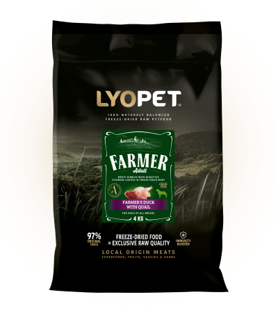 LYOPET - FARMER Adult All Breeds - Rata & Prepelita Fara Cereale