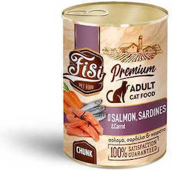 PRODUSE - FISI CATADULT SALMON SARDINES & CARROT CHUNK 400gr