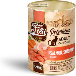 PRODUSE - FISI CATADULT SALMON SHRIMP & CARROT CHUNK 400gr