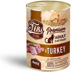 Hrana umeda - FISI CATADULT TURKEY PATE 400gr