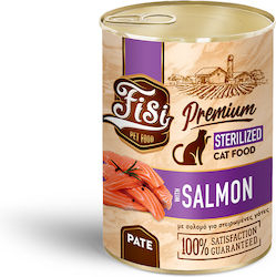 Hrana umeda - FISI CATSTERILIZED SALMON PATE 400gr