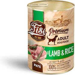 Hrana umeda - FISI DOG ADULT LAMB & RICE PATE 400gr