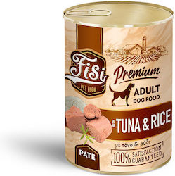 Hrana umeda - FISI DOG ADULT TUNA & RICE PATE 400gr